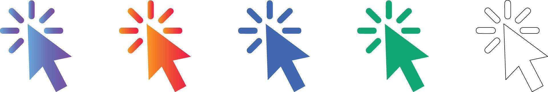 Loading Mouse Cursor Pointer Icon Selection vol 16713 vector