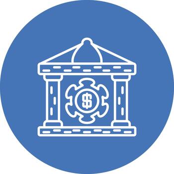 bancario sistema creativo equilibrado interfaz formar vector