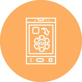 App Development Stylish Bold Creative Shape vector