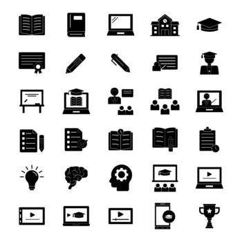 Education and Learning vector