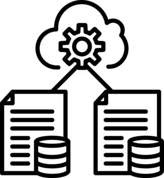 Data Integration Unique Design vector