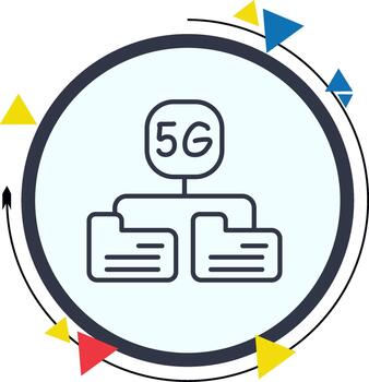 Folder Balanced Sharp Digital Layout vector