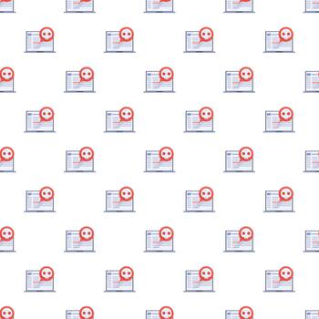 malware agresor computadora datos la seguridad cibernética modelo vector