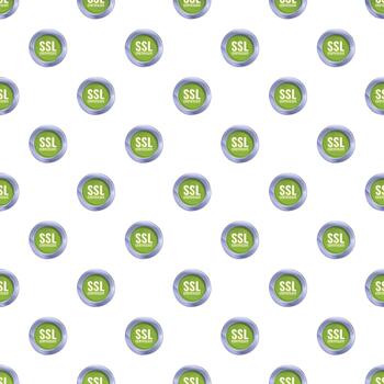 Ssl certificate pattern for web security encryption vector