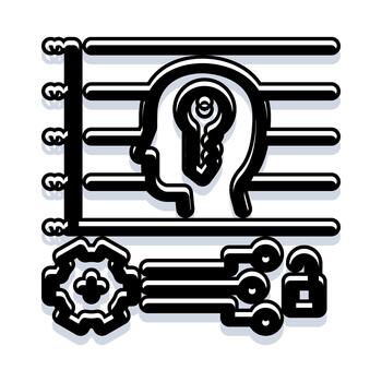 Solving problems and generating ideas with creative thinking vector