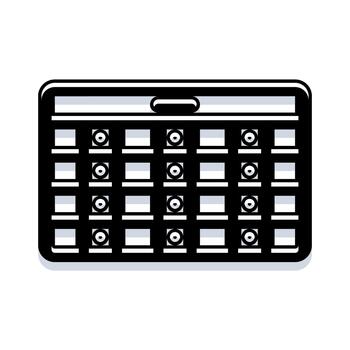 datos servidor almacenamiento estante informática racimo Procesando información vector