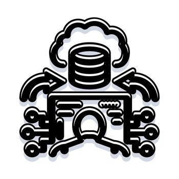 Database migration managing data between cloud and server vector