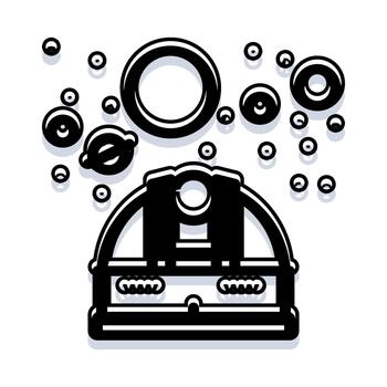 observatorio Hazme visita distante celestial objetos vector