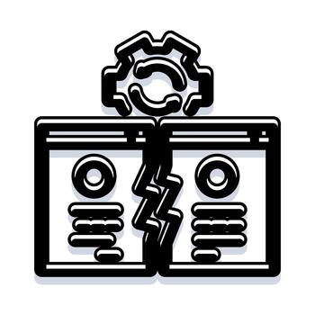 Website ab split testing for conversion optimization vector