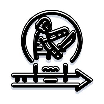 Human digital evolution and future technology progress vector