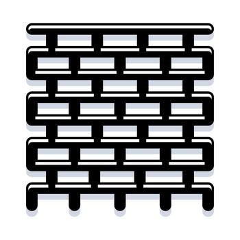 Abstract grid pattern forming interconnected blocks structure vector