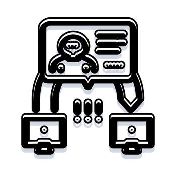 Cyberattack compromising network data and user security vector