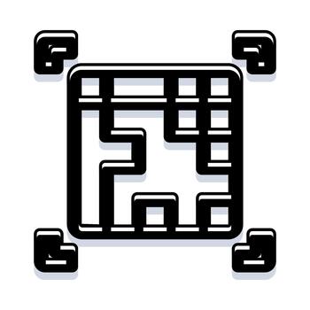 Qr code scanning for digital data technology vector