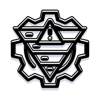 Risk analysis process identifying potential problems vector