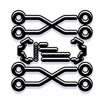 resumen codificación marco de referencia creando digital conexión y tecnología vector