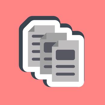 pegatina datos hojas. datos seguridad elementos. vector