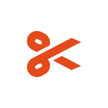 cortar sólido icono para sistema configuración vector