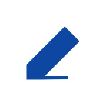 Edit solid icon for creative tools vector