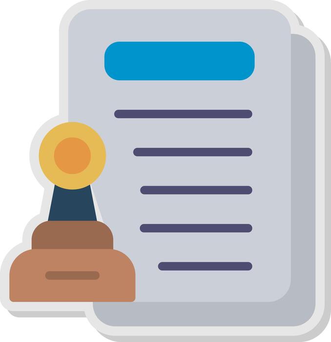 Attestation Vector Art, Icons, and Graphics for Free Download