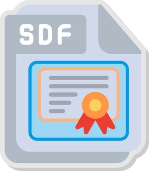 SDF Sharp Edge Visual vector