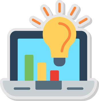 Creative Thin Graphic Shape vector