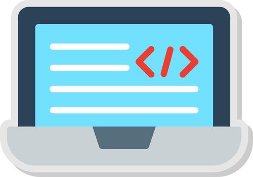 programación mínimo gráfico visual vector