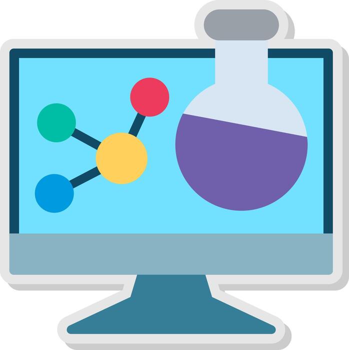 Virtual Lab Vector Art, Icons, and Graphics for Free Download