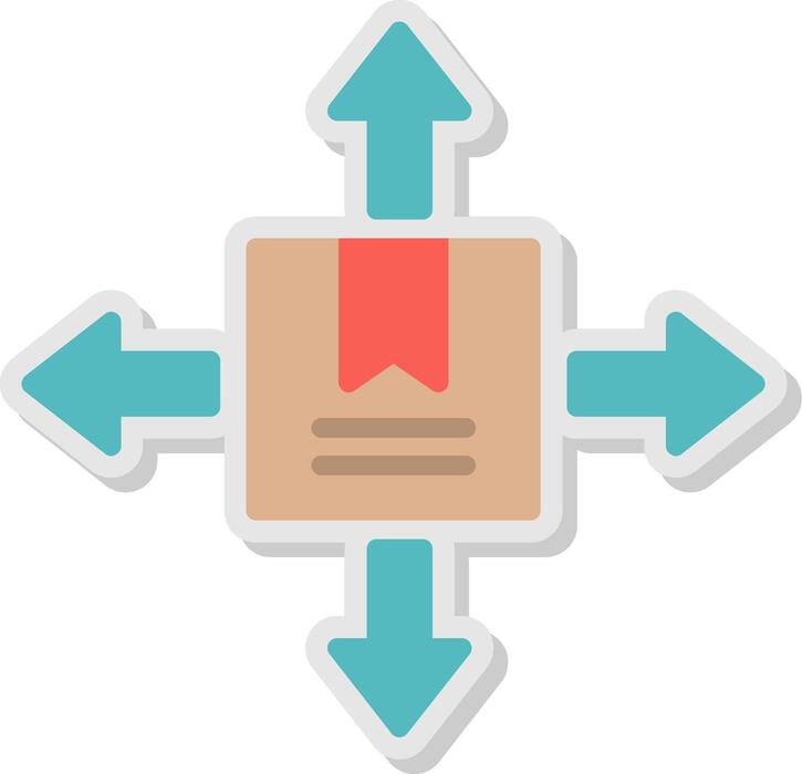 Distribution Icon Vector Art, Icons, and Graphics for Free Download