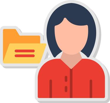 Folder Digital Tech Element vector