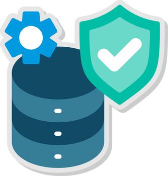 Database User-Friendly Drawing vector