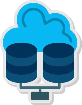 Database Sharp Edge Visual vector