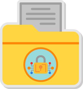 datos cifrado degradado estilo elemento vector