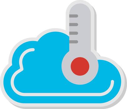 temperatura basado en web diseño elemento vector
