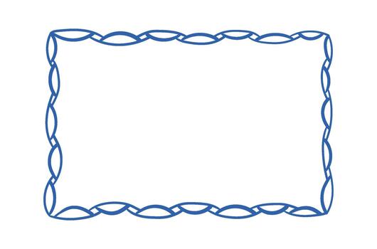 Frame Border Loop Pattern vector