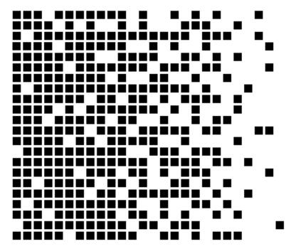 Código QR escanear modelo tecnología vector