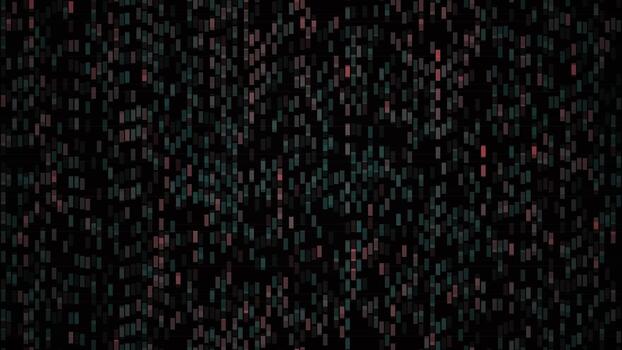 fondo de código digital video