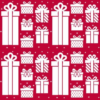 Large Gift Pattern vector