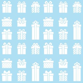 Minimal Gift Pattern vector