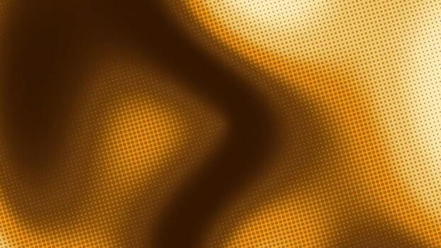 laranja pontos forma metamorfose luz ciclo abstrato fundo video