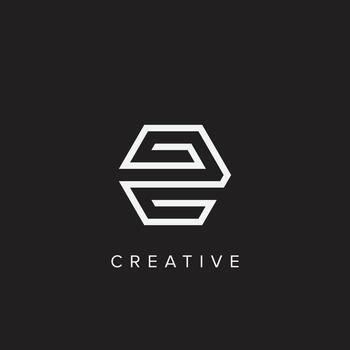 Initial letter E Logo Design Template Element. vector