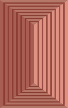 resumen geométrico modelo creando óptico rectangular túnel espejismo vector