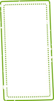 Rectangle Grunge Frame Border vector