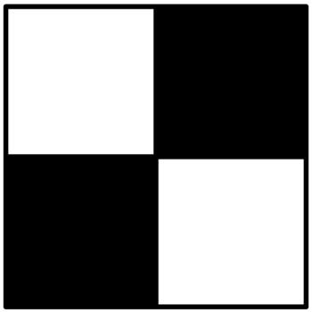Black and White Rectangular Square Pattern vector