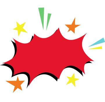 Comic Effect Flat vector