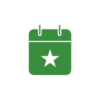 evento sólido icono para interfaz desarrollo vector