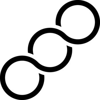 infinito icono glifo gráfico sólido vector