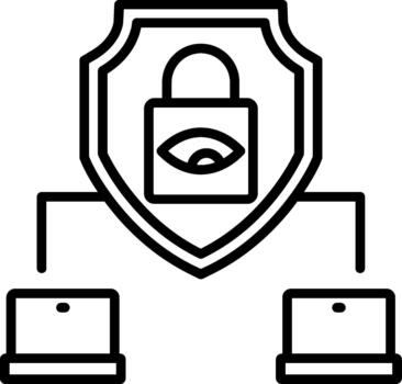 Computer Network System vector