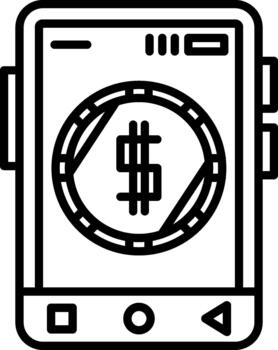 móvil solicitud interfaz vector