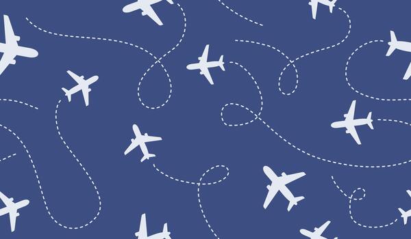 aviones modelo azul antecedentes vector