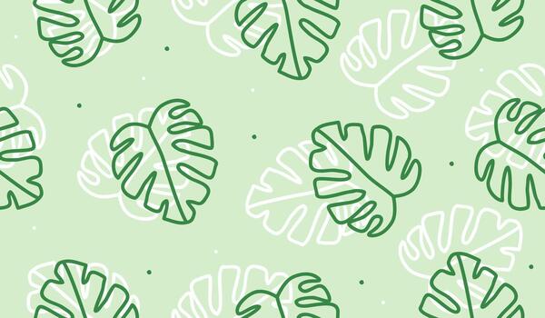 verde monstera modelo antecedentes vector